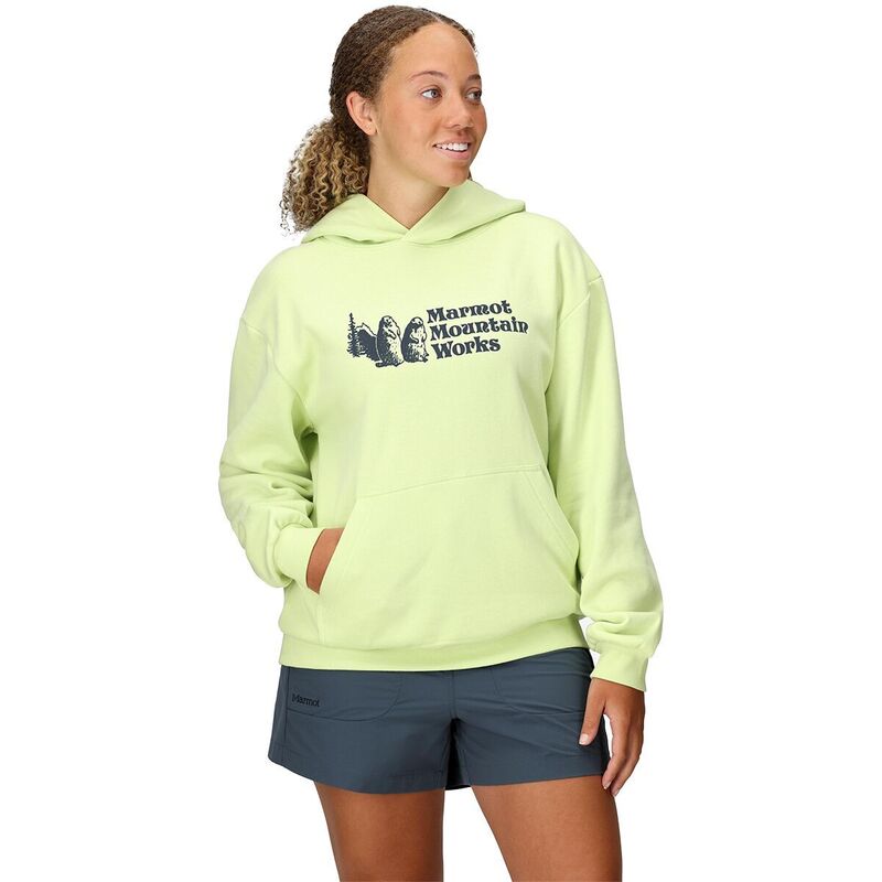 モルモット レディース アウター パーカー・スウェット Marmot MMW Hoodie - Women\u0027s Matcha