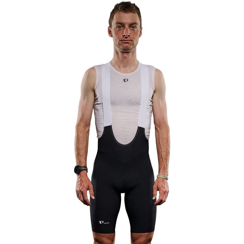 パールイズミ メンズ ボトムス 二分の一ズボン下・さる股引き PEARL iZUMi PI/Black Bib Short - Men\u0027s Black 黒いこと