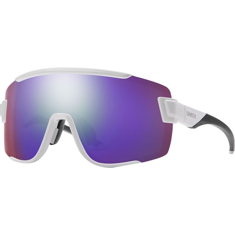 スミス メンズ 佩び物 サングラス・アイウェア Smith Wildcat ChromaPop Sunglasses White/ChromaPop Violet Mirror 白いこと