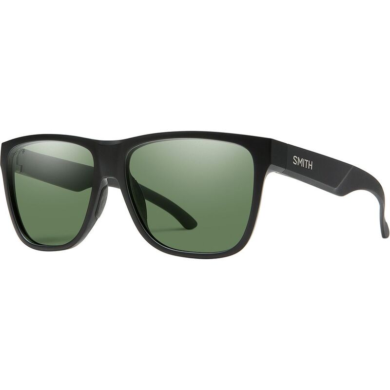 スミス メンズ 佩び物 サングラス・アイウェア 落ちこむ Smith Lowdown XL 2 ChromaPopolarized Sunglasses Matte Black/Polarized Gray Green 黒いこと