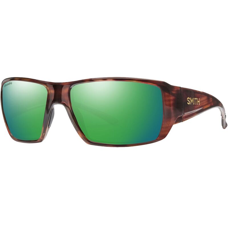 スミス メンズ 佩び物 サングラス・アイウェア Smith Guide\u0027s Choice XL ChromaPopolarized Sunglasses Tortoise/ChromaPop Glass Polarized Green Mirror 緑であること