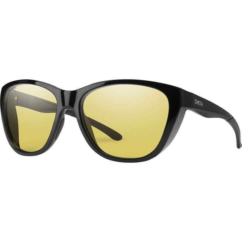 スミス メンズ 添え物 サングラス・アイウェア Smith Shoal ChromaPopolarized Sunglasses Black/ChromaPop Glass Polar Low Light Yellow 黒いこと