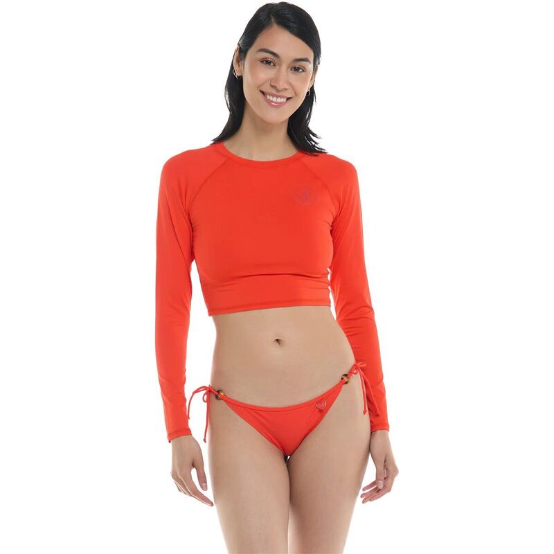 ボディーグローヴ レディース 水泳着 いの一番のみ Body Glove Let It Be Rashguard - Women\u0027s Poppy