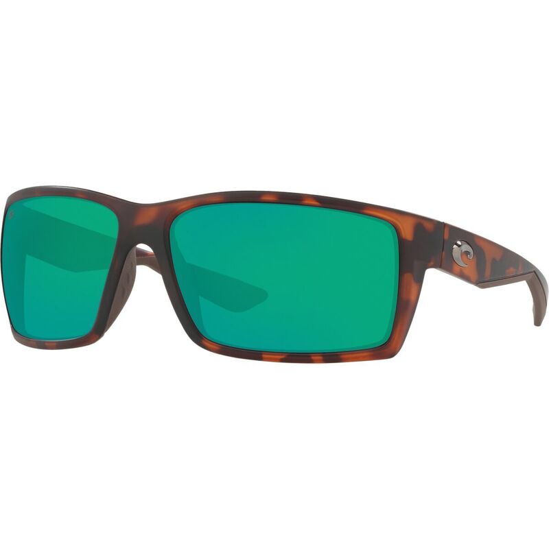 コスタ メンズ 添え物 サングラス・アイウェア Costa Reefton 580Polarized Sunglasses Matte Retro Tortoise Frame/Green Mirror 580P 緑であること