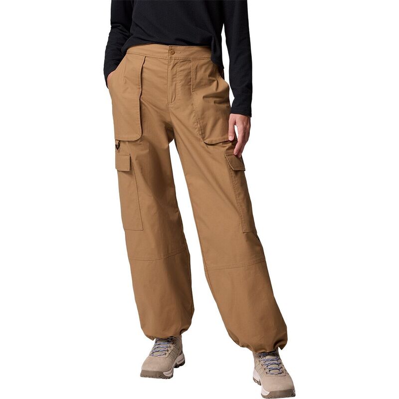 コロンビア レディース ボトムス 心地好いズボン下 綿織物 Columbia Brea Falls Cotton Ripstopant - Women\u0027s Delta