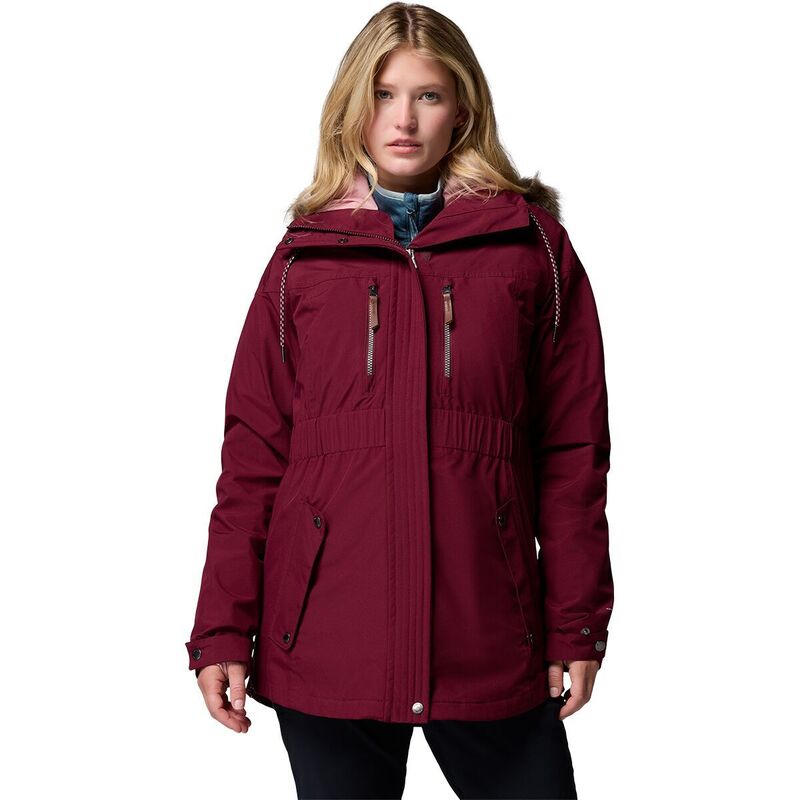 コロンビア レディース アウター 上衣・上衣 Columbia Payton Pass IInterchange Jacket - Women\u0027s Rich Wine ブドウ酒