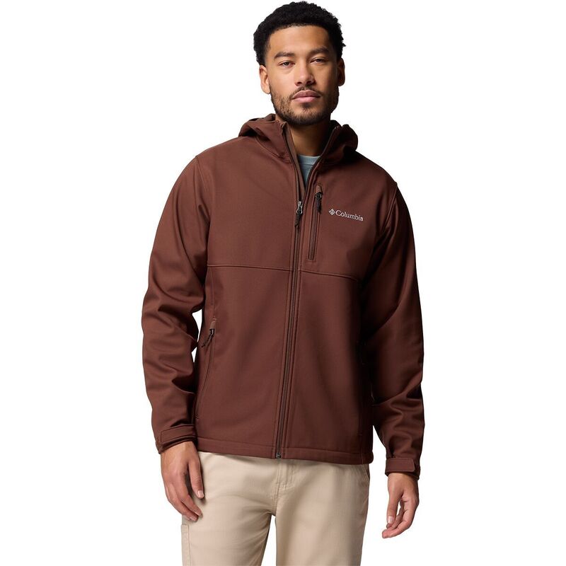 コロンビア メンズ アウター 上衣・上衣 Columbiascender II Hooded Softshell Jacket - Men\u0027s Tobacco