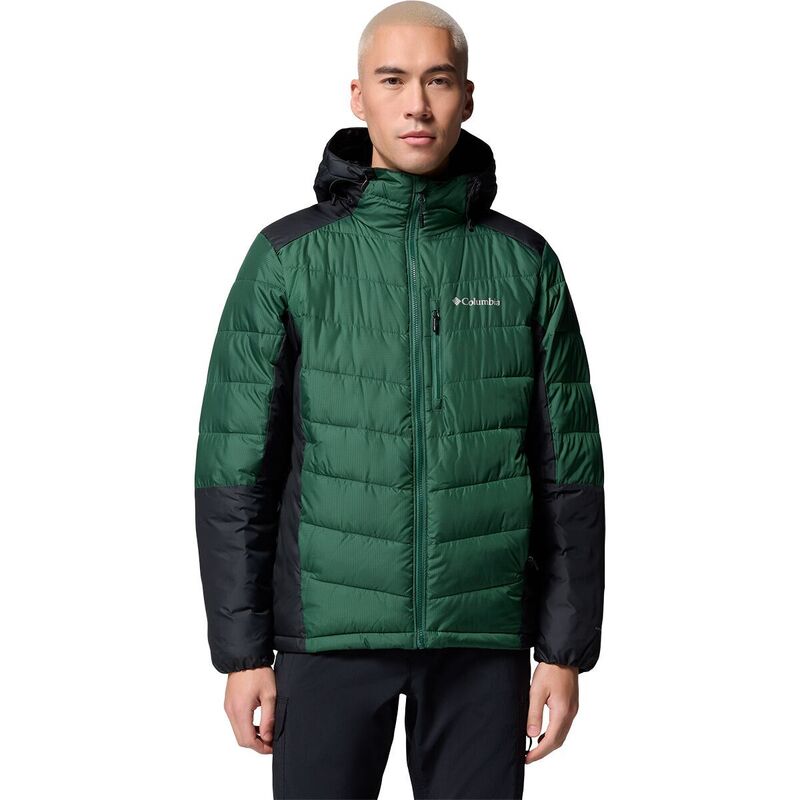 コロンビア メンズ アウター ジャケット・ブルゾン フーデッドジャケット Columbia Labyrinth Loop II Hooded Jacket - Men's Rain Forest/Black ブラック｜ReVida 店