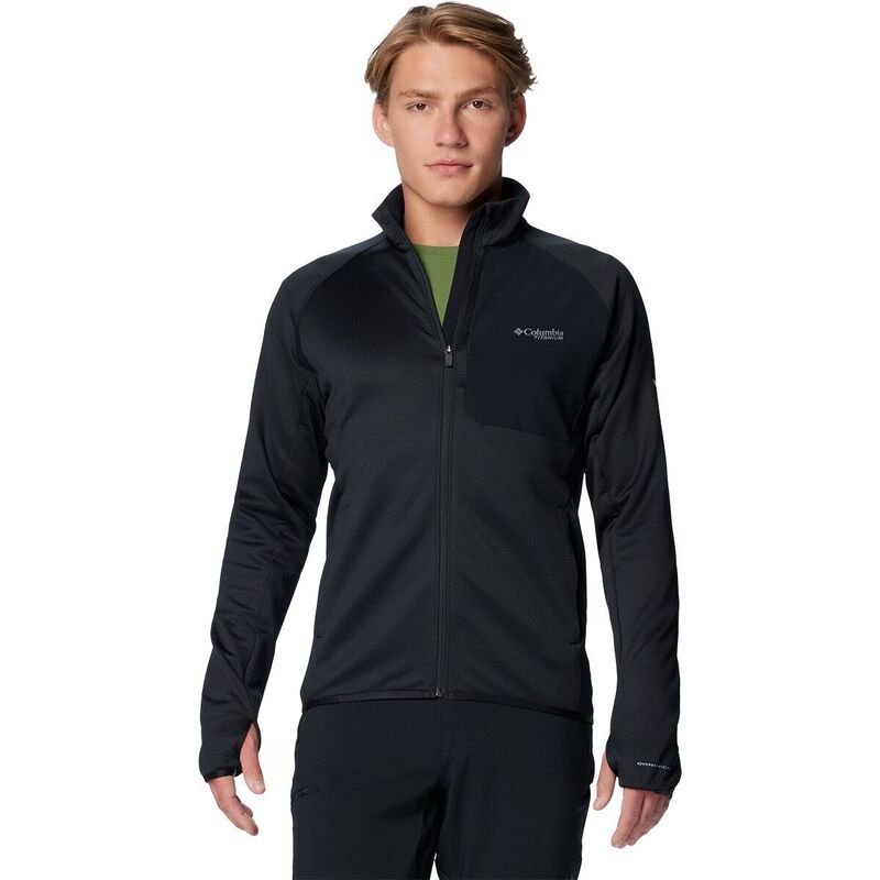 コロンビア メンズ アウター 上衣・上衣 フリース Columbia Triple Canyon Grid Full-Zip Fleece II - Men\u0027s Black 黒いこと