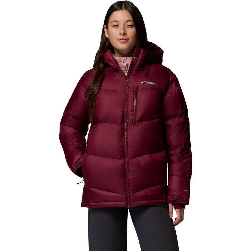 コロンビア レディース アウター ジャケット・ブルゾン フーデッドジャケット ダウン Columbia Cloudview Down Hooded Jacket - Women's Rich Wine ワイン|ReVida 店