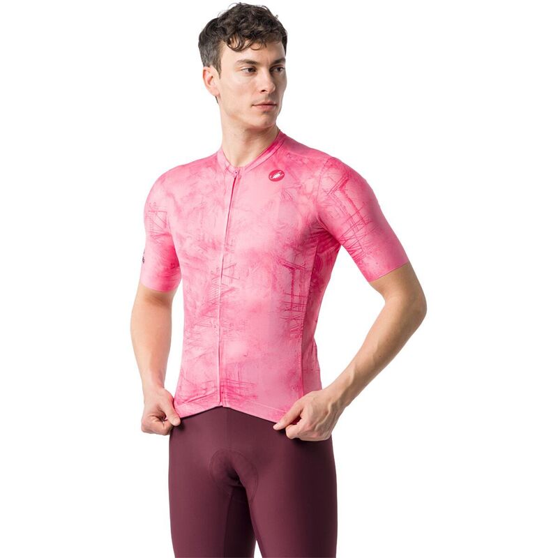 カステリ メンズ トップス ティーシャツ 半袖 プルオーバー Castelli #GIRO109 Trofeo Short-Sleeve Jersey - Men\u0027s Rosa Giro