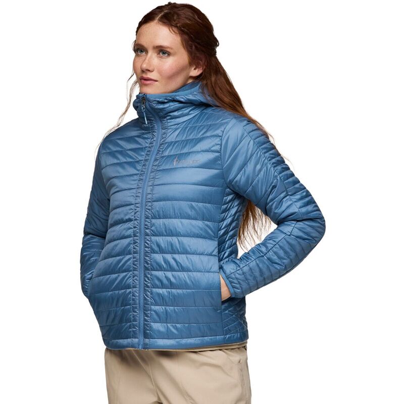 コートパクシー レディース アウター 上衣・上衣 フーデッドジャケット 旗がしら Cotopaxi Capa Insulated Hooded Jacket - Women\u0027s Fjord