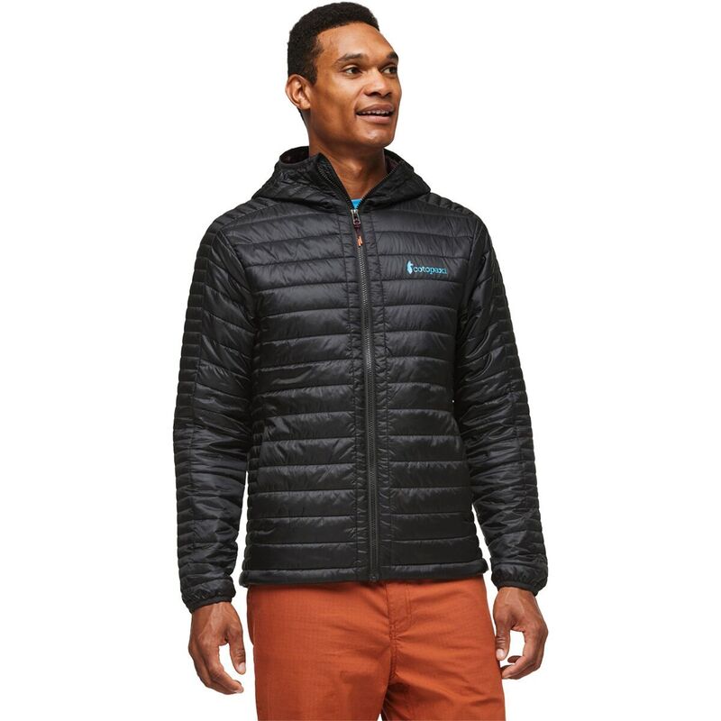 コートパクシー メンズ アウター 上衣・上衣 フーデッドジャケット 旗がしら Cotopaxi Capa Insulated Hooded Jacket - Men\u0027s Cotopaxi Black 黒いこと