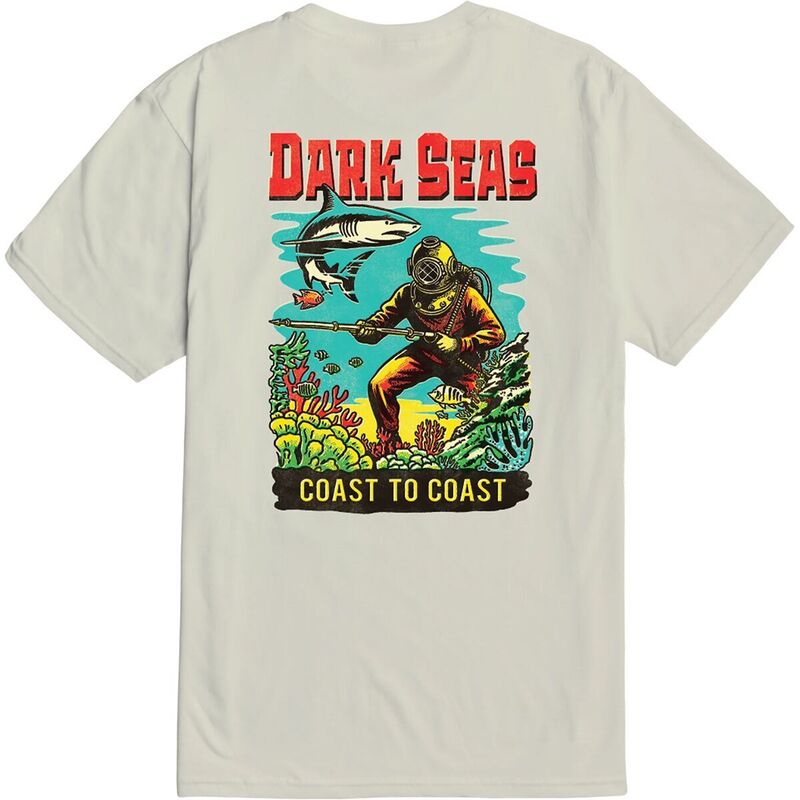 ダークシーズ メンズ トップス ティーシャツ Dark Seas Water Decal T-Shirt - Men\u0027s Cream 皮膚軟化剤