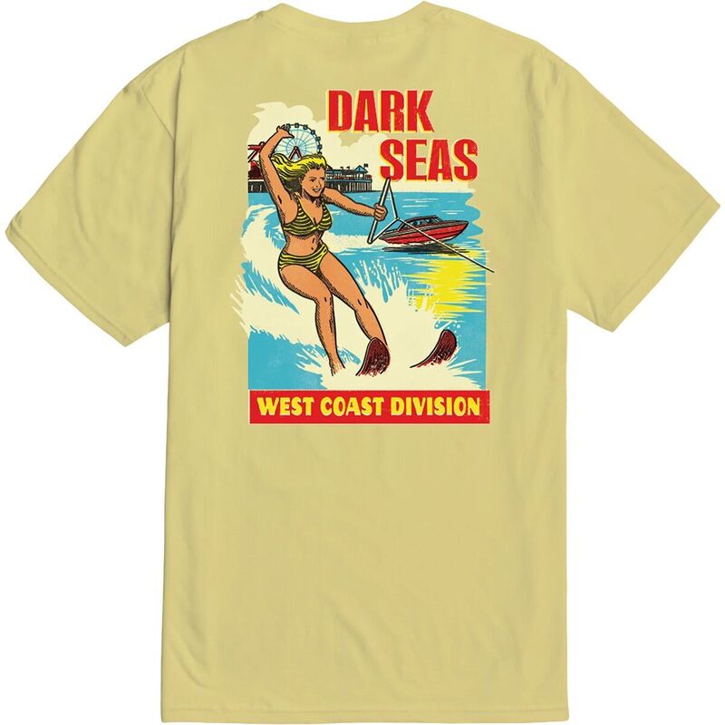 ダークシーズ メンズ トップス ティーシャツ Dark Seas West Coast Water Decal T-Shirt - Men\u0027s Butter