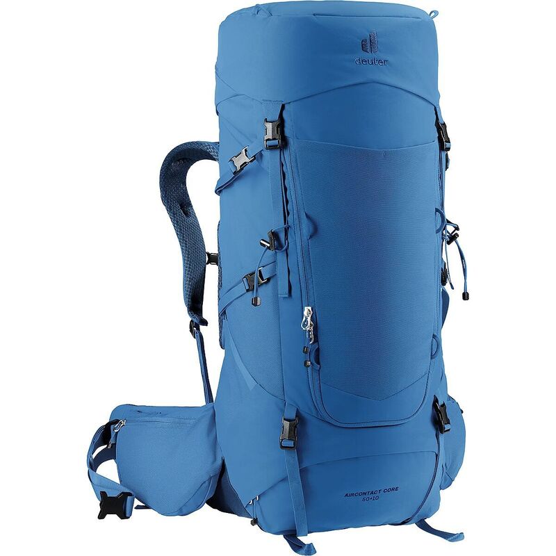 ドイター メンズ 御徒面子 うしろ側風呂敷き包み・背嚢 Deuter Aircontact Core 50+10L Backpack Baltic/Nightblue