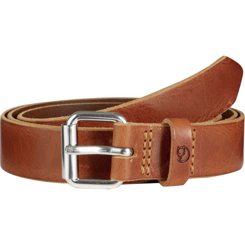フェールラーベン メンズ 付属品 胴締め Fjallraven Singi Narrow Belt - Men\u0027s Leather Cognac