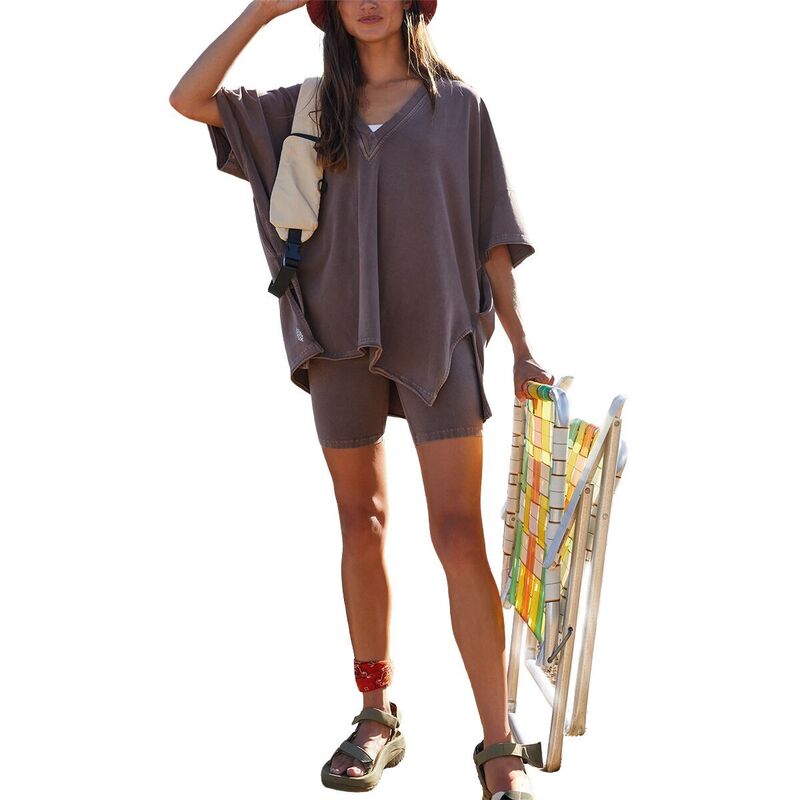 フリーピープル レディース トップス Tシャツ FP Movement Hot Shot Setop - Women's Charcoal Brown チャコール|ReVida 店