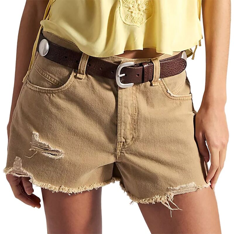 フリーピープル レディース ボトムス カジュアルパンツ デニム Free People Now Or Never Denim Short - Women\'s Oat Latte デニム|ReVida 店