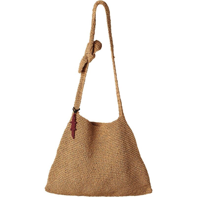 フリーピープル メンズ 御徒面子 Free People Coastal Crush Straw Tote Natural