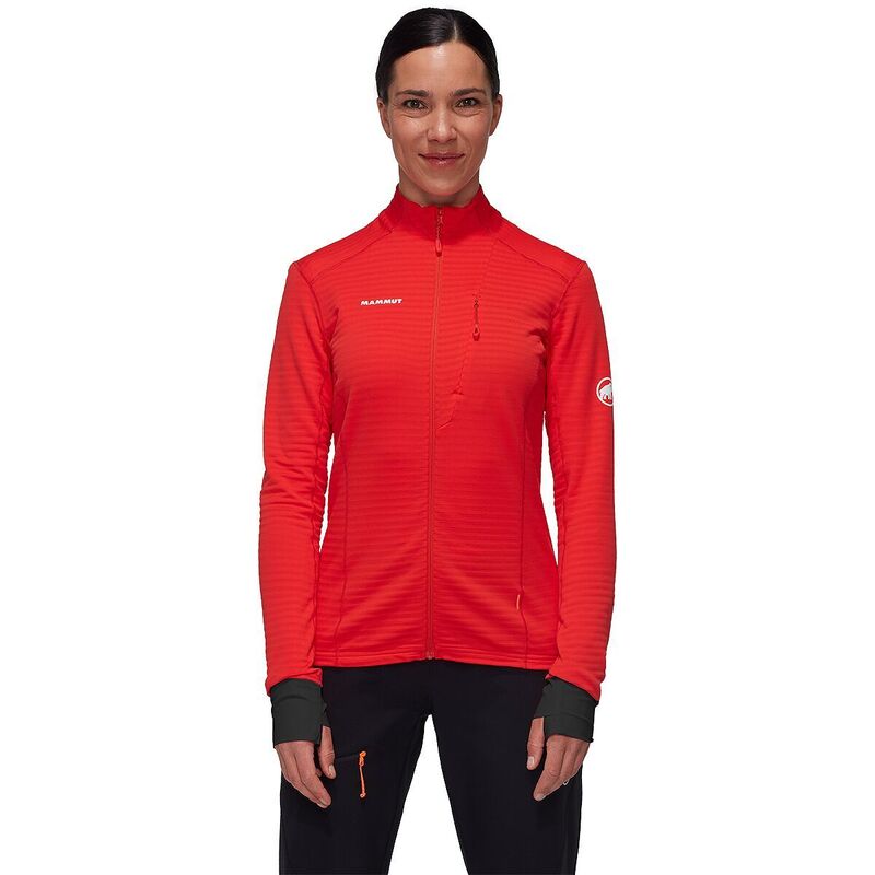 マムート レディース トップス プルオーバー 上衣 Mammutaiss Light ML Jacket - Women\u0027s Mammut Red/Black 黒いこと
