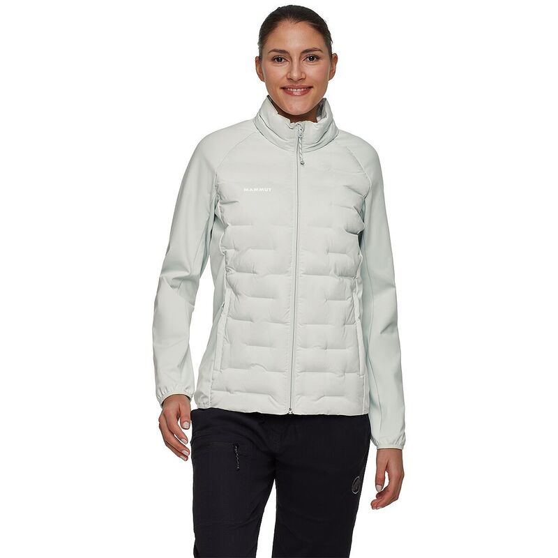 マムート レディース アウター 上衣・上衣 Mammut Sender IN Hybrid Jacket - Women\u0027silver Sage サルヴィア