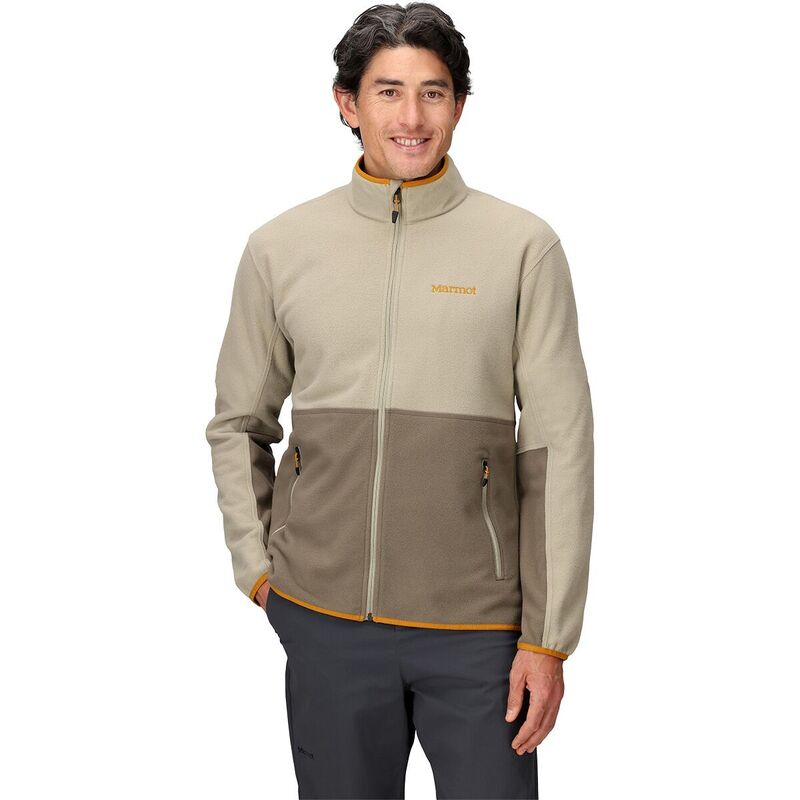 モルモット メンズ アウター 上衣・上衣 フリース Marmot Rocklin Fleece Jacket - Men\u0027shale Grey/Claystone 薄墨色