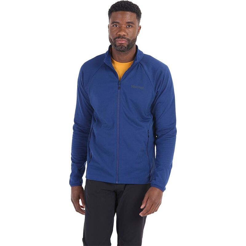 モルモット メンズ アウター 上衣・上衣 フリース Marmot Leconte Fleece Jacket - Men\u0027s Twilight Blue 青碧