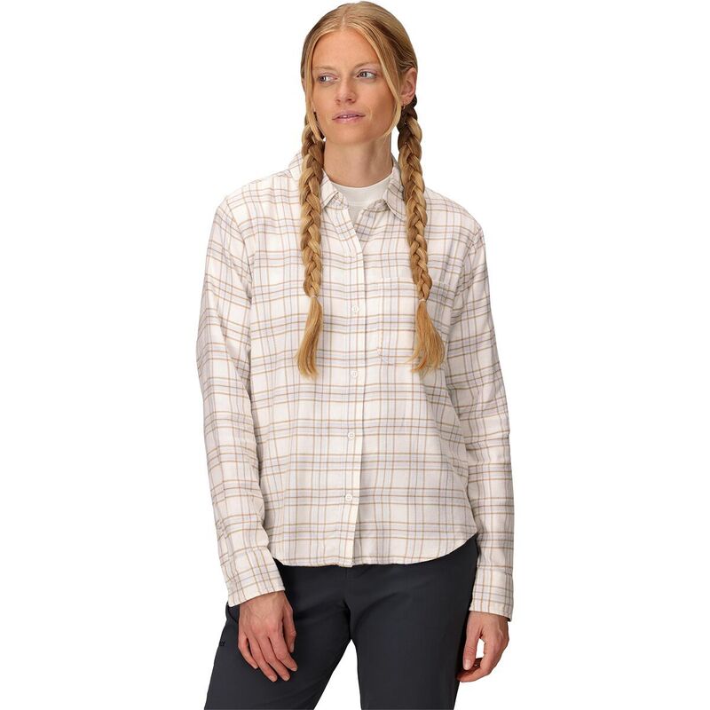 モルモット レディース トップス プルオーバー Marmot Lightweight Flannel Shirt - Women\u0027s Birch Bark