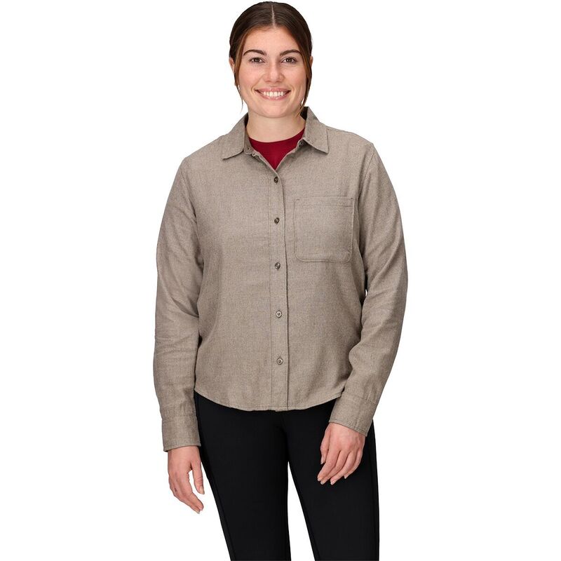 モルモット レディース トップス プルオーバー Marmot Lightweight Flannel Shirt - Women\u0027s Claystone Heather ギョリュウモドキ