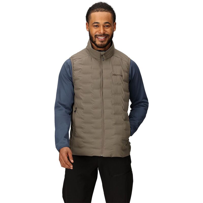 モルモット メンズ トップス より良い Marmot WarmCube Active Aerothermal Vest - Men\u0027s Claystone