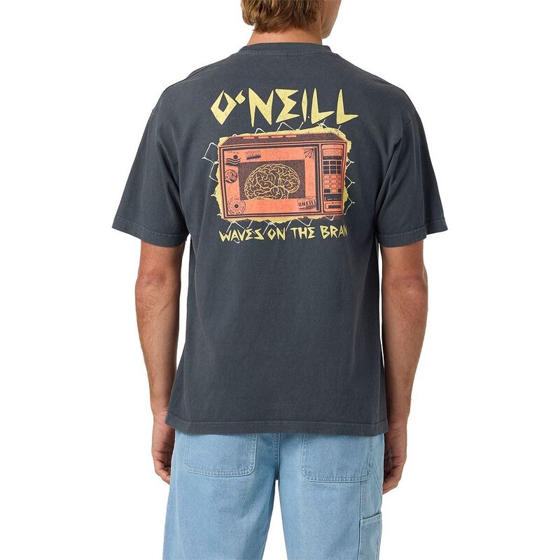 オニール メンズ トップス ティーシャツ 半袖 O\u0027Neill Micro Brain Short-Sleeve Boxy T-Shirt - Men\u0027s Dark Shadow