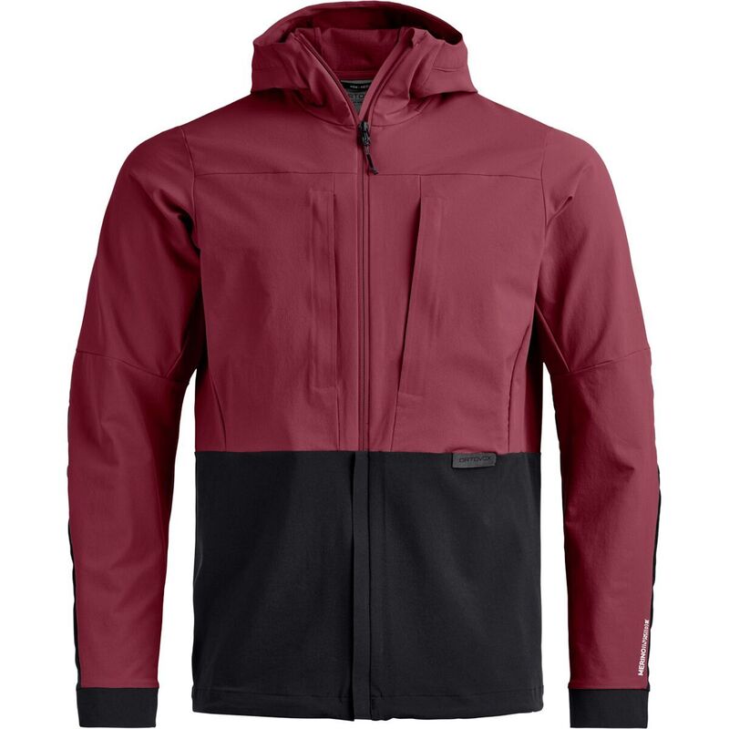 オルトボックス メンズ アウター 上衣・上衣 つけ加える大きさ Ortovox Trad Plus Jacket - Men\u0027s Red Malbec 赤いこと