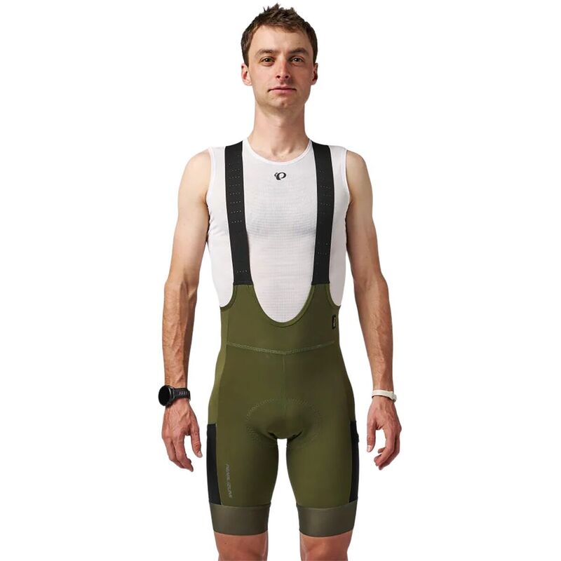 パールイズミ メンズ ボトムス 二分の一ズボン下・さる股引き PEARL iZUMi Expedition Pro Bib Short - Men\u0027s Olive Night オリーブ