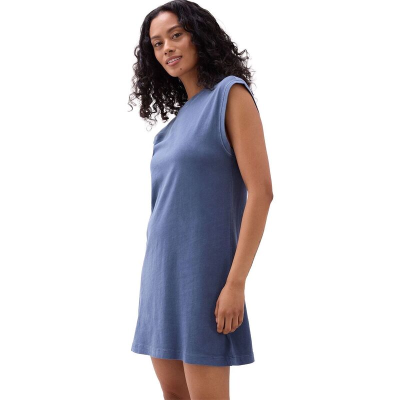 リッチャープアー レディース トップス ワンピース Richer Poorerelaxed Muscle Dress - Women's Vintage Indigo インディゴ｜ReVida 店