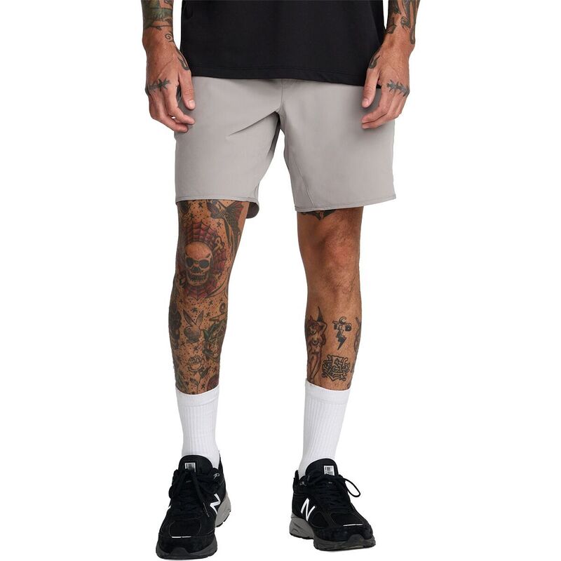 ルーカ メンズ ボトムス カジュアルパンツ RVCA Yogger Stretch Short - Men's Brown Stone ブラウン｜ReVida 店