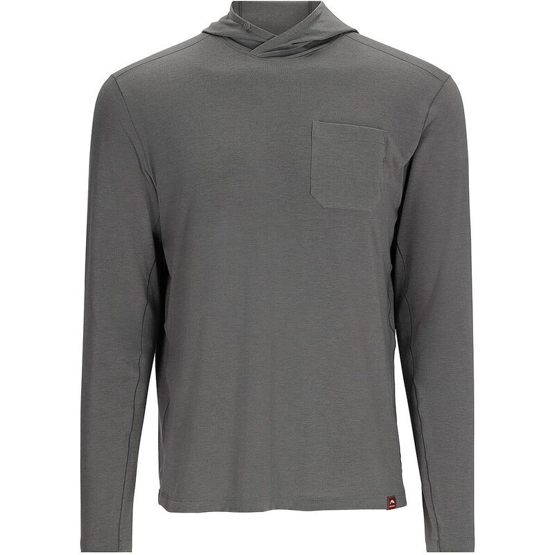 シムズ メンズ トップス プルオーバー パーカー Simms Glades Hoodie - Men\u0027steel Heather ギョリュウモドキ
