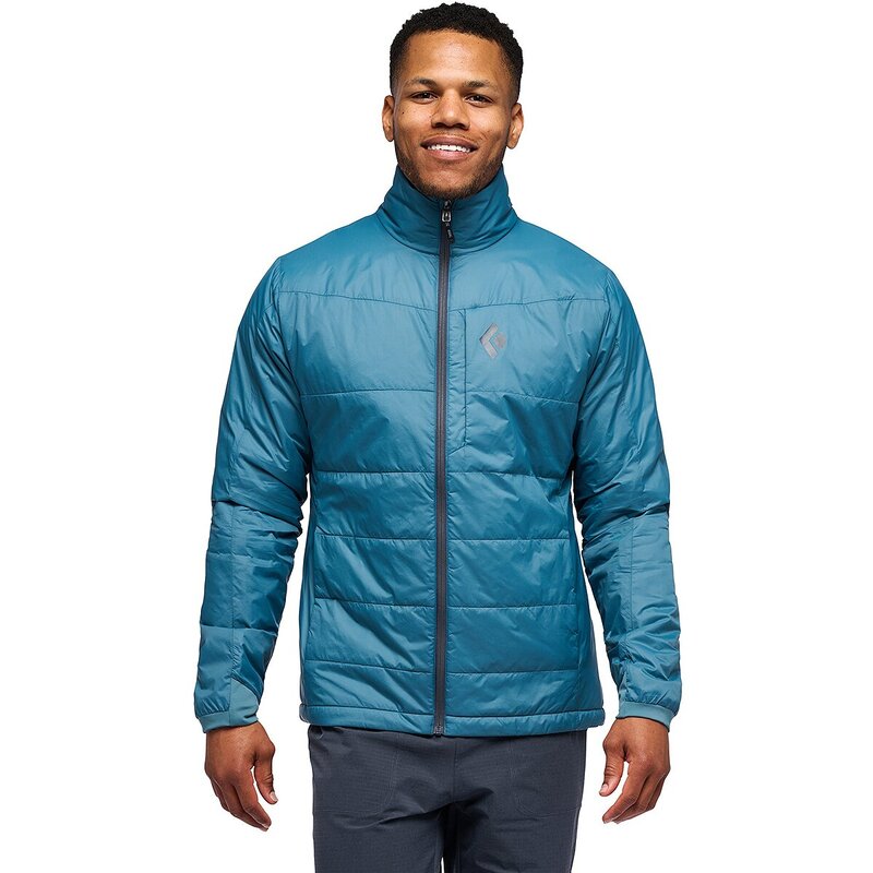 黒いこと金剛石 メンズ アウター 上衣・上衣 Black Diamond Solution Jacket - Men\u0027s Creek Blue 青色