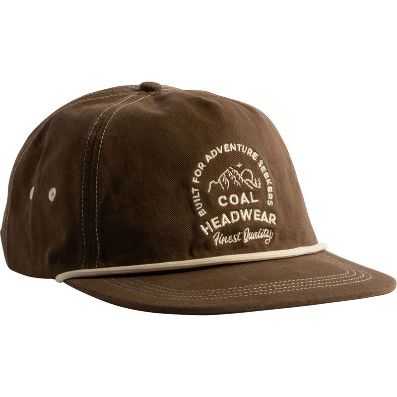 電話を掛ける尖端お召しもの メンズ 佩び物 かぶり笠 Coal Headwear Hayes Hat Brown 赤銅色