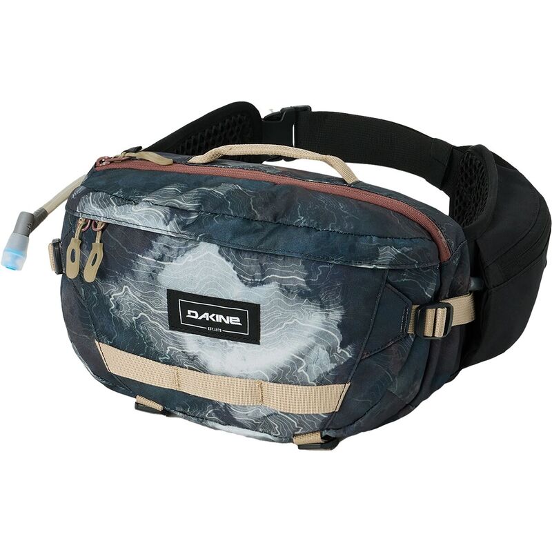 ダカイン メンズ 御徒面子 うしろ側風呂敷き包み・背嚢 DAKINE Hot Laps 5Lumbar Pack Sub Topo/White 白いこと