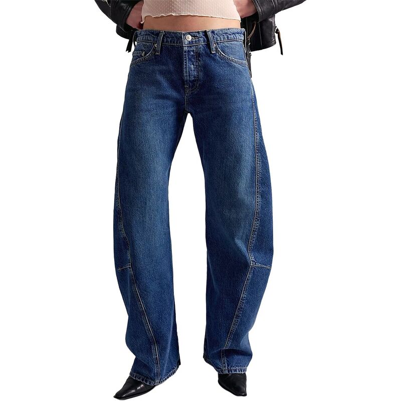 フリーピープル レディース ボトムス 心地よいズボン下 Free People Fable Twisted Seam Jean - Women\u0027s Heartsong