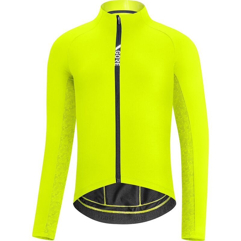 ゴアお召しもの メンズ トップス プルオーバー プルオーバー GOREWEAR C5 Thermo Jersey - Men\u0027s Neon Yellow/Citrus Green 黄色