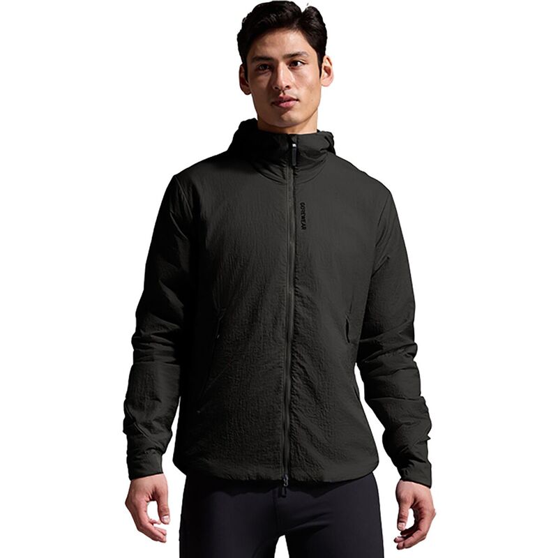 ゴアお召しもの メンズ アウター 上衣・上衣 フーデッドジャケット GOREWEAR CONCURVE WINDSTOPPER Insulated Hooded Jacket - Men\u0027s Black 黒いこと