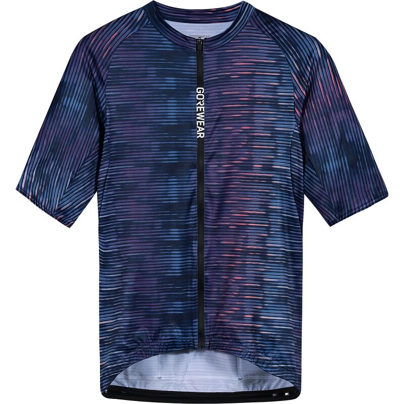 ゴアお召しもの メンズ トップス プルオーバー 半袖 プルオーバー GOREWEAR SPINSHIFT Pixel Short-Sleeve Jersey - Men\u0027s Orbit Blue/Cargo Blue 青色