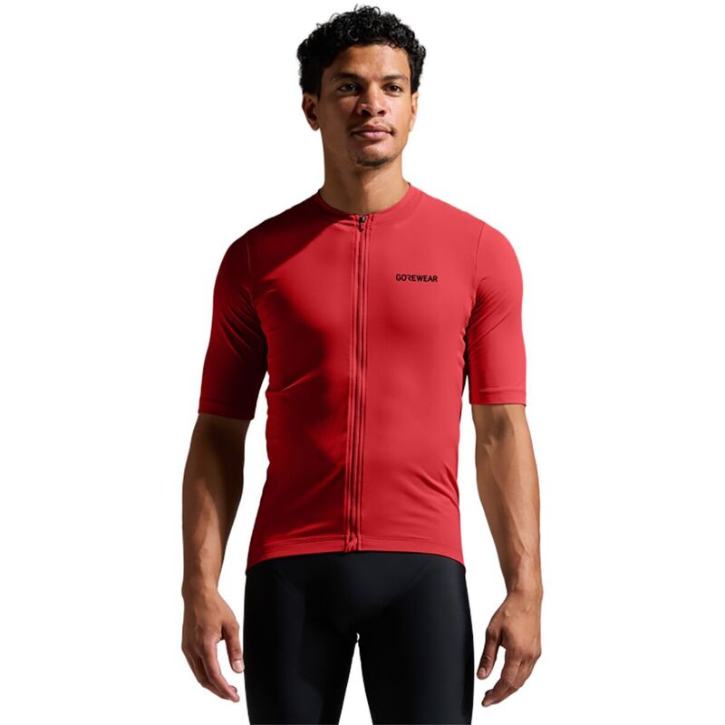 ゴアお召しもの メンズ トップス プルオーバー 半袖 プルオーバー GOREWEAR SWIFTRIDE Allroad Short-Sleeve Jersey - Men\u0027s Lab Red 赤いこと