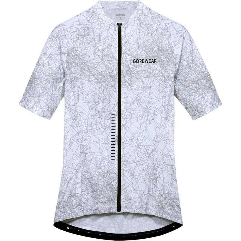 ゴアお召しもの メンズ トップス プルオーバー 半袖 プルオーバー GOREWEAR Spirit Neuro Short-Sleeve Jersey - Men\u0027s White/Lab Gray 白いこと