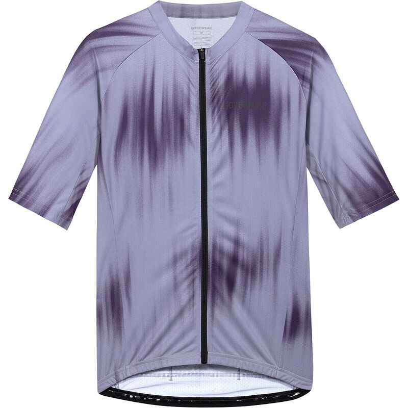 ゴアお召しもの メンズ トップス プルオーバー 半袖 プルオーバー GOREWEAR Spirit Pulse Short-Sleeve Jersey - Men\u0027s Amethyst Grey/Purple Indigo 薄墨色