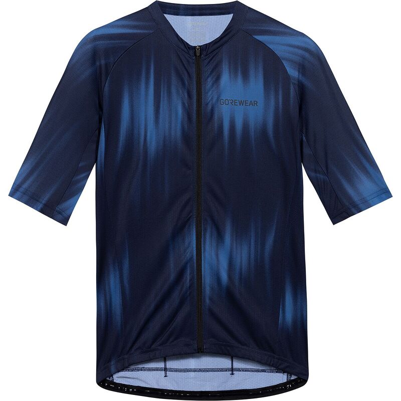 ゴアお召しもの メンズ トップス プルオーバー 半袖 プルオーバー GOREWEAR Spirit Pulse Short-Sleeve Jersey - Men\u0027s Orbit Blue/Cargo Blue 青色