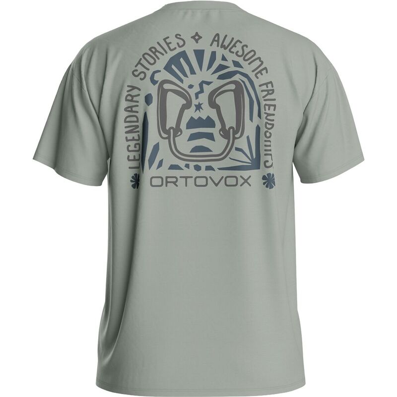 オルトボックス メンズ トップス シャツ Ortovox 150 Cool Climbing Vibes T-Shirt - Men's Green Sage グリーン｜ReVida 店