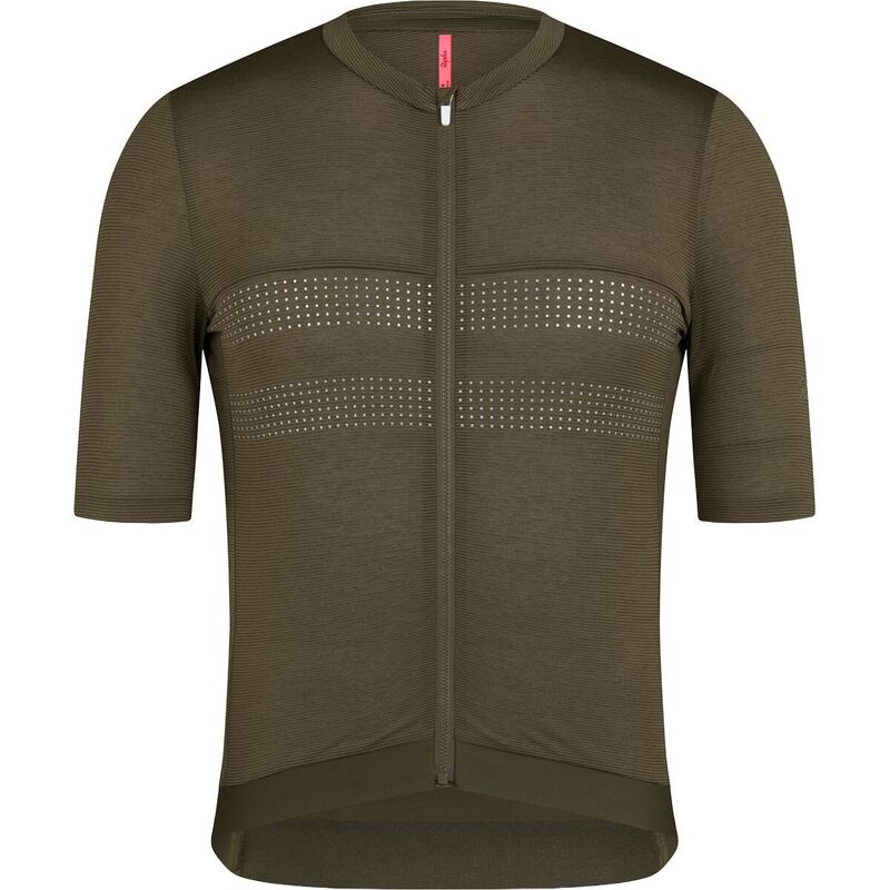 気が大きいァ メンズ トップス プルオーバー プルオーバー Rapha Brevet Lightweight Jersey III - Men\u0027s Dark Olive/Balsam Green 緑であること
